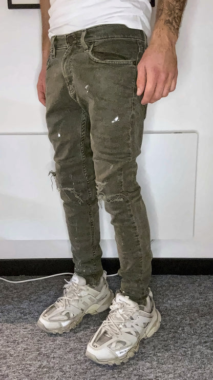 Slim4Drip Slimfit Drill Jeans